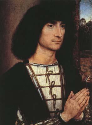 Hans Memling Portrait of a Praying Man.(mk08) oil painting picture